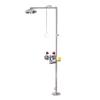 YHdtUO 304 Composite Eyewash, Emergency Laboratory Eyewash, with Top Shower Switch Handle and Double Filter Nozzle Easy to Use view 1
