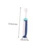 BCOATH s Toothbrush 3pcs Set Soft Bristles Manual Cartoon Toothbrush for Ages 3-12 Gentle Oral Care Training Tool with Blue, Yellow, and Red Handles Random Color view 2