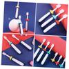 BCOATH s Toothbrush 3pcs Set Soft Bristles Manual Cartoon Toothbrush for Ages 3-12 Gentle Oral Care Training Tool with Blue, Yellow, and Red Handles Random Color view 4