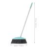 MAGICLULU Heavy Duty Nordic Blue Patio Broom with Long Handle, Reusable Plastic Floor Sweeping Tool for Indoor and Outdoor Cleaning, Suitable for Home and Commercial Use view 2