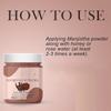 HG Pure & Natural Manjistha Root Powder | Rubia Cordifolia (Indian Madder) Hair Care & Skin Care 100 gm (Pack of 1 jar 100Gm) view 3
