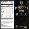 Guinness Steak Cuts, Coffee, 3 Pack (2.5 Ounce Bags) Tender Real Steak Snack Marinated in Guinness 0.0 Rich Espresso Flavor Jerky Beef Snack, High Protein, No Nitrates, Clean Ingredients view 3