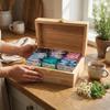 Assorted Tea Gift Set, 48 Tea Bags Sampler Variety Pack, 6 Premium Green & Black Tea Flavors, Individually Wrapped Tea Bags, Rooted Tea Gift Box for Women & Men, Tea Sampler for Birthdays & Tea Lovers view 3