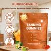2026 New Tanning Gummies for Women, Tanning Gummies That Work Fast Without Sun, Enhances Natural Tan, Natural Looking Glow, Bronzing, Non-GMO, Vegan & Sugar Free - 60 Count (2 Pack) view 3