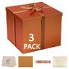 STOBOCTER Large Gift Box 12x12x10 Inches, Rose Gold Gift Boxes for Presents, Large Birthday Box for Packaging, Perfect for Valentine's Day, Mother's Day, Christmas, Anniversaries or Family Parties. view 1