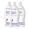 ATTITUDE Dish Soap, EWG Verified, Plant-Based & Vegan Dishwashing Liquid, Naturally Derived, Unscented, 23.7 Fl Oz (Pack of 3) view 1