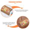 SHINYPASING 10pcs Brown Foldable Kraft Window Pillow Boxes 16x7.8x2.5cm Mini Candy Packing Boxes for Party Favors Wrapping Snack Packaging view 3
