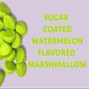 Sugar Coated Marshmallow Candy Watermelon Marshmallows, Sugar Covered Chewy Candy 6 Ounce (170g) view 2