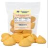 Sugar Coated Marshmallow Candy Orange Marshmallows, Sugar Covered Chewy Candy 6 Ounce view 1