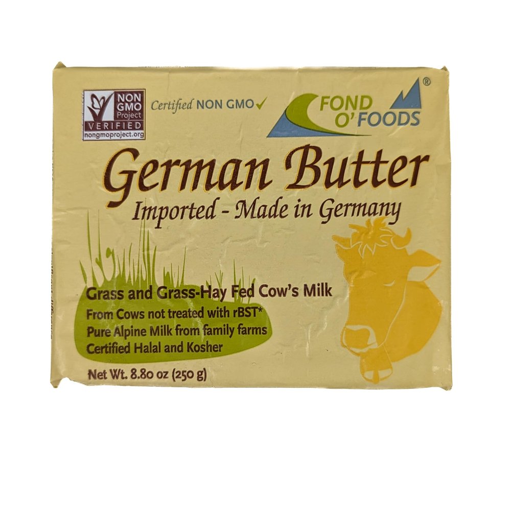 German Allgu Butter 8.8 oz (250 g) - (Pack of 4)