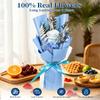 Preserved Flowers Bouquet,Flowers For Delivery,Light Blue Rose Bouquets,Birthday Flowers Gifts For Women Mom Grandma Wife Friends,Real Roses Gift From Daughter ValentineS Day Mothers Day Anniversary view 2