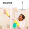 VICASKY 360 Rotating T-Handle Squeegee for Shower Glass Doors and Bathroom Mirrors, Mini Floor and Window Squeegee with Gray Silicone Blade for Home Cleaning view 3