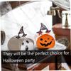 Abaodam 20pcs Halloween Pumpkin Candy Boxes Handheld Treat Bags Party Favor Storage Packaging for Spooky Halloween Candy Wrapping view 4