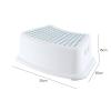 NRFJFOP Thighten Toilet Stool Plastic Footstool Household Multifunctional view 2