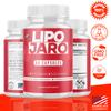 (2 Pack) Lipojaro Capsules, Official Lipo Jaro Pills with Natural Ingredients, Advanced Formula Health & Wellness Support Vitamin, Max Strength Active Lifestyle Multivitamin Supplement (120 Capsules) view 2