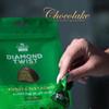 Dubai Style Diamond Twist Chocolate Pistachio Cream Filled 450g 60 Pieces Imported Luxury Chocolate view 3