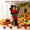 Preserved Flowers Bouquet,Flowers For Delivery,Red Rose Bouquets,Birthday Flowers Gifts For Women Mom Grandma Wife Friends,Real Roses Gift From Daughter ValentineS Day Mothers Day Anniversary view 2