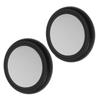 HEALSOPTHY Stroller Rear Wheels Rubber Replacement Pair for Pushchair Pram Repair DIY Maintenance Accessories view 1
