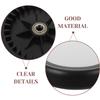 HEALSOPTHY Stroller Rear Wheels Rubber Replacement Pair for Pushchair Pram Repair DIY Maintenance Accessories view 3