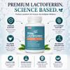 Lactoferrin 300 USA Pure Premium Grade Supports Gut Barrier, Immune Defense, & Digestive Health Third-Party Tested & GMP Certified 60 Capsules view 3