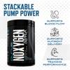 Purus Labs NOXygen Black Powder Pre-Workout Accelerator | Nitric Oxide Booster & Oxygen Amplifier | Hydromax Glycerol & NO3-T Nitrates | 30 Servings (Blue Raspberry) view 4