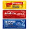 Condiment Packets Variety Pack | 150 Count | Mustard, Ketchup & Mayonnaise | Single Serve Packets view 1