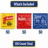 Condiment Packets Variety Pack | 150 Count | Mustard, Ketchup & Mayonnaise | Single Serve Packets view 3