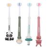 Abaodam Four-Sided Toothbrush 4pcs Soft Bristles Gentle Oral Care Toothbrush for Boys Age 3+ with Comfortable to Hold Handle and Extra Soft Bristle Set view 1