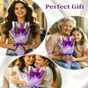 Preserved Flowers Bouquet,Flowers For Delivery,Purple Rose Bouquets,Birthday Flowers Gifts For Women Mom Grandma Wife Friends,Real Roses Gift From Daughter ValentineS Day Mothers Day Anniversary view 3