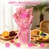 Preserved Flowers Bouquet,Flowers For Delivery,Pink Rose Bouquets,Birthday Flowers Gifts For Women Mom Grandma Wife Friends,Real Roses Gift From Daughter ValentineS Day Mothers Day Anniversary view 2