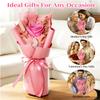 Preserved Flowers Bouquet,Flowers For Delivery,Pink Rose Bouquets,Birthday Flowers Gifts For Women Mom Grandma Wife Friends,Real Roses Gift From Daughter ValentineS Day Mothers Day Anniversary view 4
