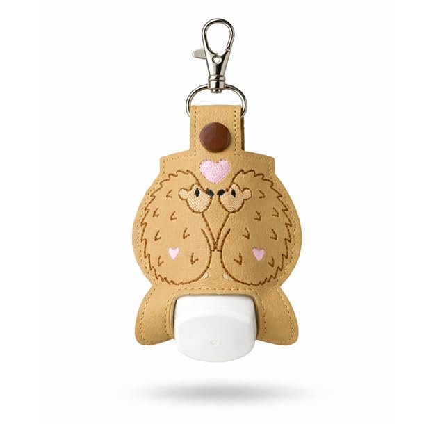 Hedgehog Love Inhaler Holder Key Fob