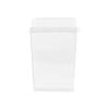 Square Cups with Lids - 6 oz, Plastic - Case Pack of 240 - For Desserts, Samples & Meal Prep view 1