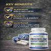 VITAMISAN Prosta Zinc Support Supplement for Men with Saw Palmetto, Beta Sitosterol, Pygeum, Pumpkin Seed, Zinc & Lycopene Daily Mens Wellness Formula 60 Capsules (3) view 2