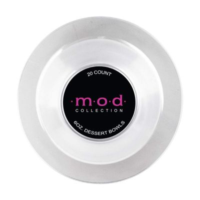 6 oz Clear Bowls - Disposable Catering and Party Bowls - Case of 240