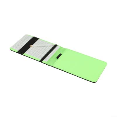 A Must Have Accessory Lightweight Waterproof Leather Cover with Easy To Use Pencil Loop For Scoring Games