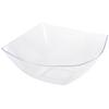 16 oz Clear Square Bowls - Disposable Catering and Party Bowls - Case of 48 view 1