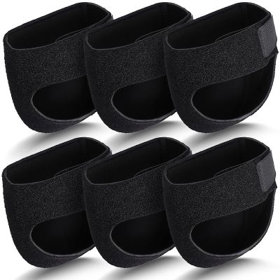 JEWEDECO 3 Pairs Black Large Heel Cups and Heel Pads Cushion for Plantar Fasciitis Gel Inserts for Men and Women Foot Care