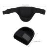 JEWEDECO 3 Pairs Black Large Heel Cups and Heel Pads Cushion for Plantar Fasciitis Gel Inserts for Men and Women Foot Care view 2
