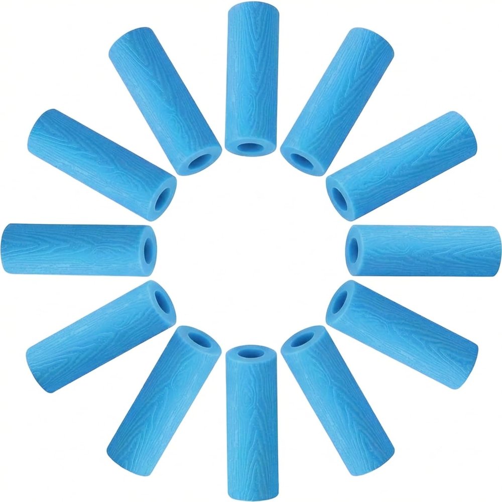 12 Pcs Silicone Aligner Seaters for Invisalign & Clear Aligners, Blue