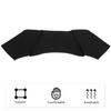 RUNROTOO Adjustable Weightlifting Shoulder Protector Sleeve, Black Large Compression Support for Fitness Activities, Back and Rotator Cuff Brace for Men and Women view 3