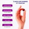 Magnesium Glycinate Gummies 400mg Extra Strength, BlackBerry Flavor (60 Count) - High Absorption Supplement for Adults, Kids, Women & Men, Muscle & Relaxation, Sugar-Free Vegan Chewable Non-GMO view 3