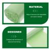 UKCOCO Corn Starch Trash Bags 100pcs 50x60cm Light Green Home Kitchen Disposable Waste Bags for Food Waste Separation view 3