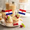 JBSJBS Croatia Flag Croatia Cupcake Topper Flags Banner Mini Small Croatian Toothpick Stick Flags Cake Party Festival Theme Decorations(100Pcs) view 4