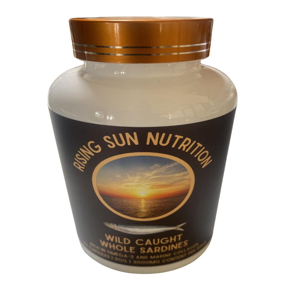 RISING SUN NUTRITION Australian Wild-Caught Whole Sardine Capsules