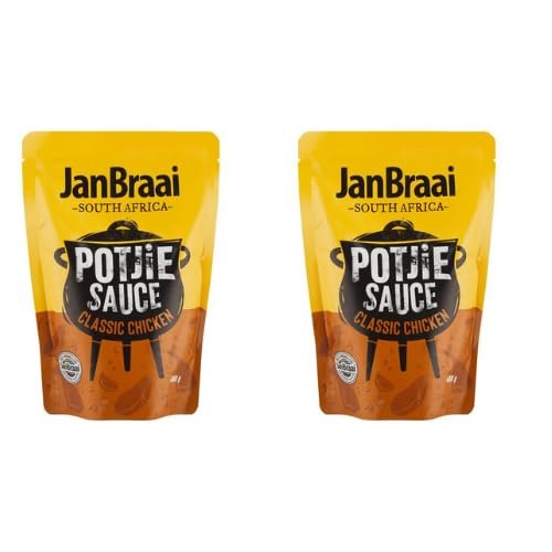 Welkom Famous Spoon with Jan Braai Classic Chicken Potjie Sauce|400g|2pack