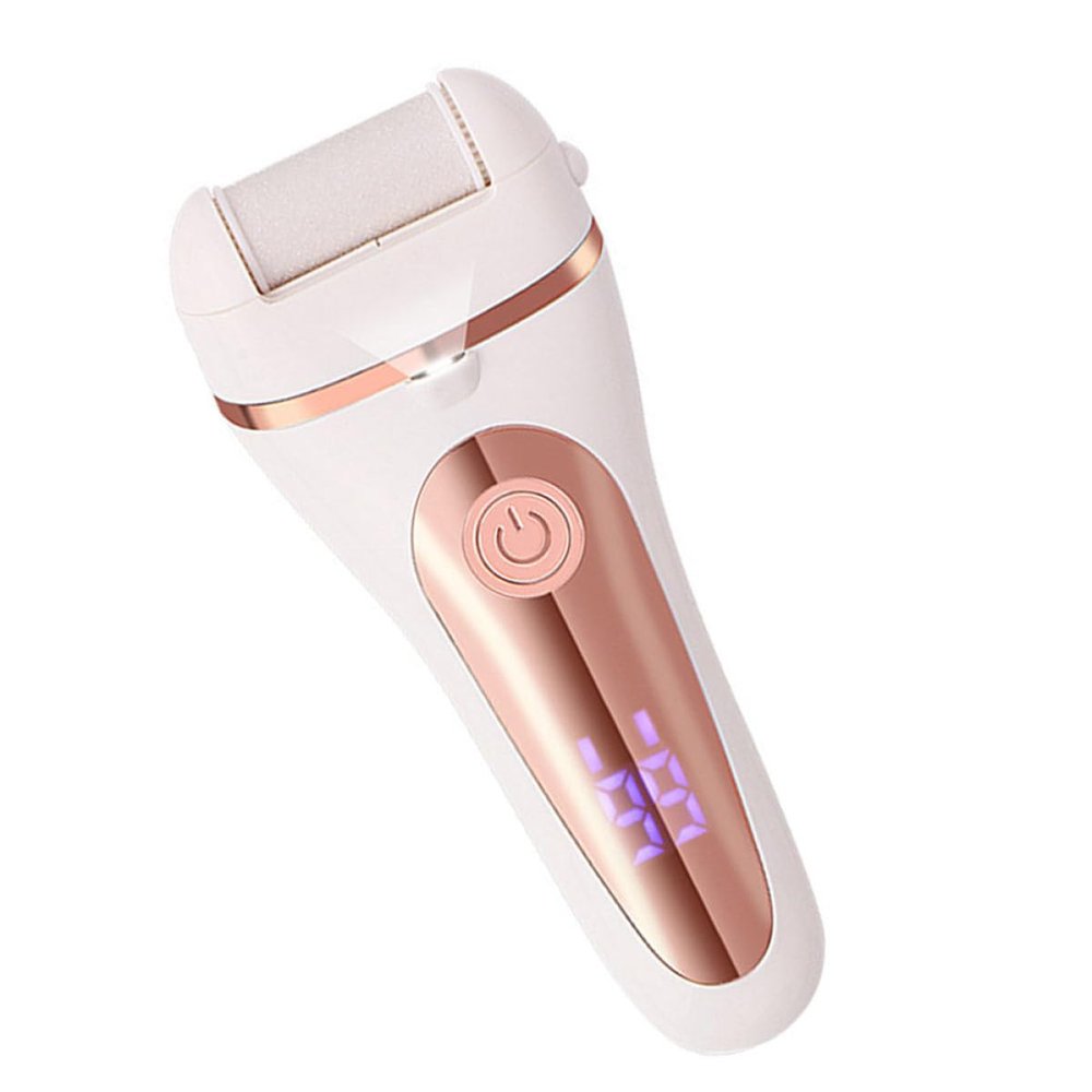 IMIKEYA Waterproof Electric Callus Remover Foot File with Digital Display for Pedicure Dead Skin Removal Home Use