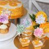 120Pcs Cocktail Picks Firework Toothpicks Cake Decorations Sparkle Tinsel Cupcake Toppers Party Picks for Holiday Party Favors view 4