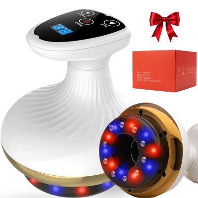 Cellulite Massager - Electric Gua Sha Device for Cellulite Massage Tool, 9 Suction Levels & Heating, Handheld Massagers, Deep Massage, Firmer for Legs Arms & Belly Body (ONE)