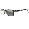 SightPerk Bifocal Photochromic Rectangular Frame Reading Glasses For Men Women Sunglasses Readers (Green, 1, x) view 1